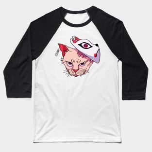 tanjiro cat Baseball T-Shirt